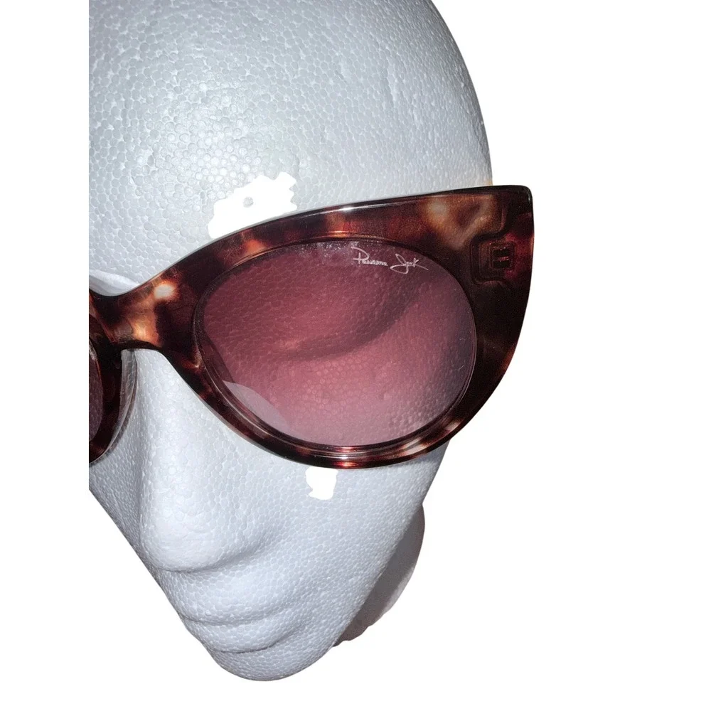 Panama Jack Polarized Cat Eye Sunglasses Tortoise Retro Glam Coastal Chic